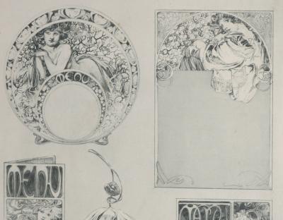 Alphonse MUCHA - Documents Décoratifs, 1902 - Lithograph 2