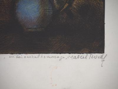 Marcel ROCHE : Pain et roses - Gravure originale signée 2
