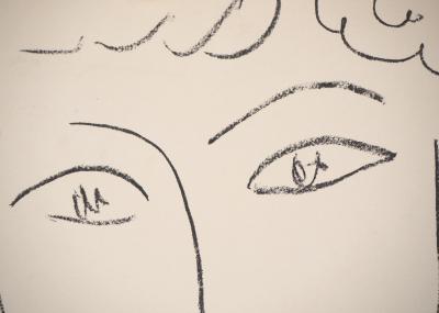 Henri MATISSE : Portrait de la Pompadour - Lithographie originale 2
