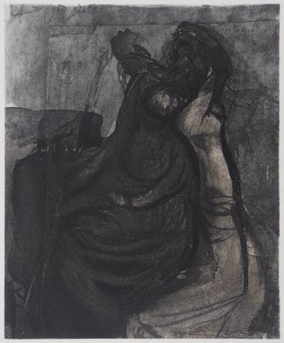 Auguste RODIN (d’après) : Myrrha - Gravure, 1897 2