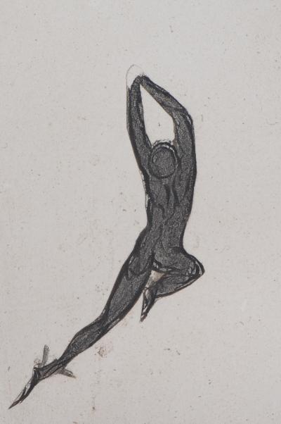 Auguste RODIN (d’après) - Démon et ombre - Gravure, 1897 2