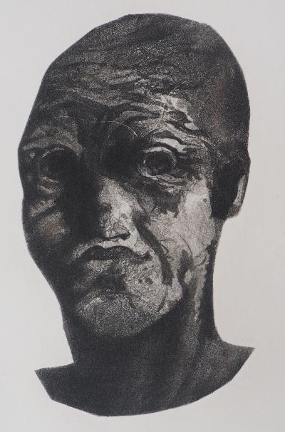 Auguste RODIN (d’après) : Masque - Gravure, 1897 2