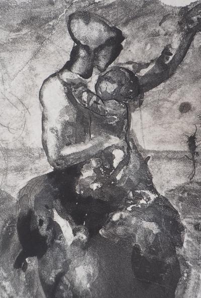Auguste RODIN (d’après) - Mère et enfant, 1897 - Gravure 2