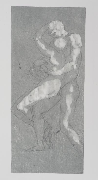 Auguste RODIN (d’après) : Enlacement - Gravure, 1897 2