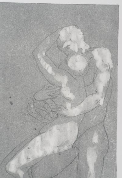 Auguste RODIN (d’après) : Enlacement - Gravure, 1897 2