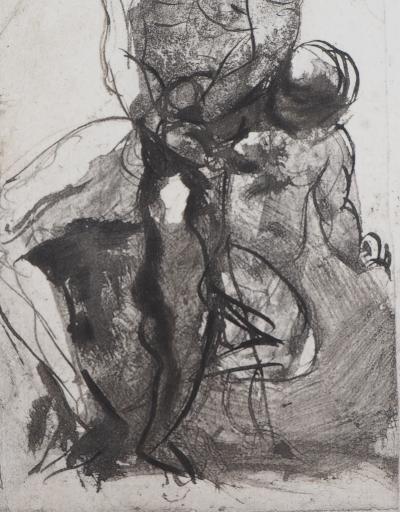 Auguste RODIN (d’après) - Père et enfant, 1897 - Gravure 2