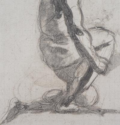 Auguste RODIN (after) : Shadow of a man - Engraving 2