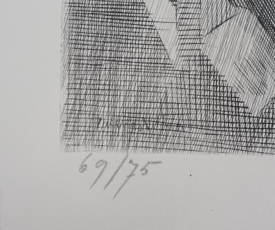 Jacques VILLON : Maternité - Gravure Originale Signée 2