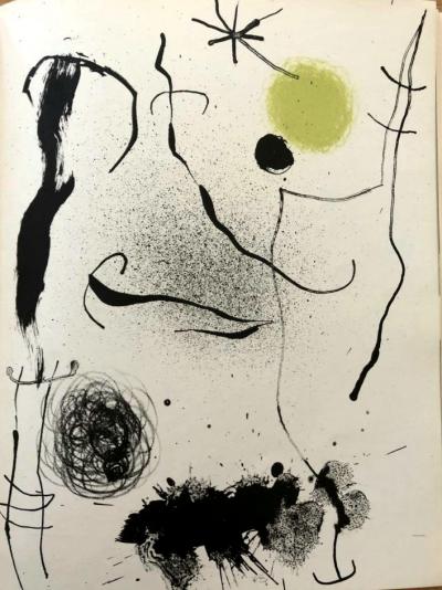 Joan Miró - Bouquet de rêves pour Leïla - Lithographie 2