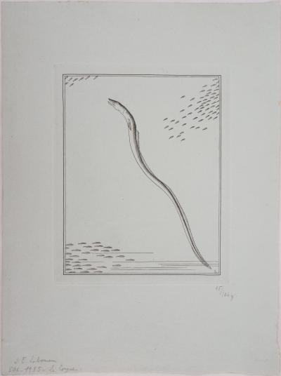 Jean Émile LABOUREUR - Le congre, 1935 - Gravure Originale Signée 2