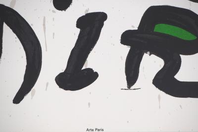 Joan MIRO : Multiple yeux colorés - Affiche lithographique originale d’époque 2