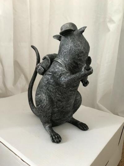 Banksy (d’après) - Rat - Sculpture 2