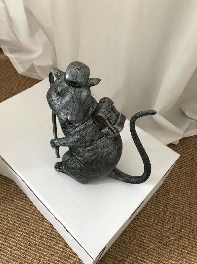Banksy (d’après) - Rat - Sculpture 2