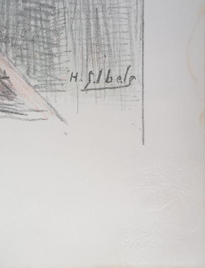 Henri Gabriel IBELS : Nageurs, 1897 - Lithographie originale signée 2