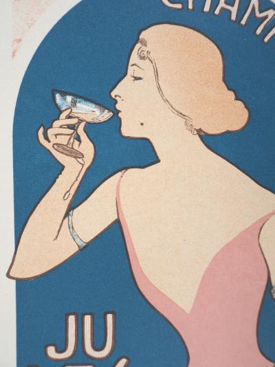 Maurice RÉALIER-DUMAS : Champagne Jules Mumm, 1897 - Lithographie originale signée 2