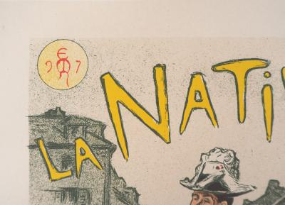 Étienne Adolphe MOREAU-NÉLATON : La Nativité - Lithographie originale signée, 1897 2