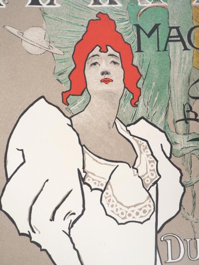 Fred HYLAND : Femme élégante (Harper’s Magazine) - Lithographie originale signée, 1897 2