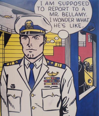 Roy LICHTENSTEIN (d’après) : Mr. Bellamy - Affiche Originale 2