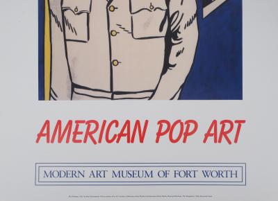 Roy LICHTENSTEIN (d’après) : Mr. Bellamy - Affiche Originale 2