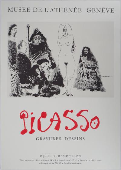 Pablo PICASSO (d’après) : La Célestine,1971 - Lithographie 2