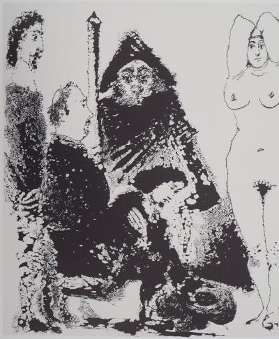 Pablo PICASSO (d’après) : La Célestine,1971 - Lithographie 2