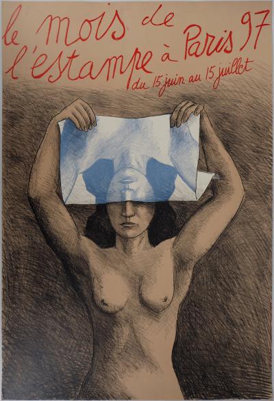 Roland TOPOR - Le mois de l’estampe - Lithographie 2