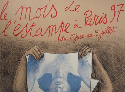 Roland TOPOR - Le mois de l’estampe - Lithographie 2