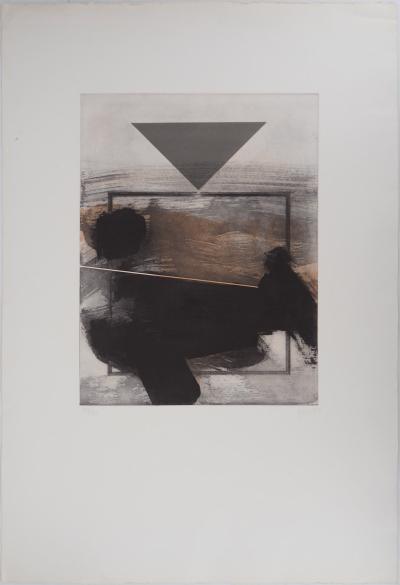 Luis FEITO : Équilibre - Gravure Originale Signée 2