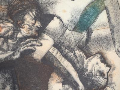 Miguel CONDÉ : Les amants - Gravure originale signée 2