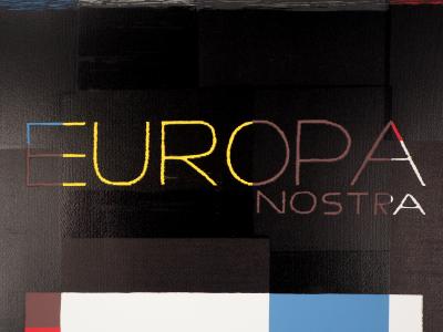 Michel SEUPHOR : Europa Nostra - Sérigraphie originale d’époque 2