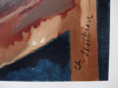 Chaïm SOUTINE : Nature morte à la pipe, Lithographie signée 2