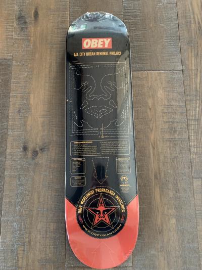 OBEY - Skateboard Stencil Deck 2