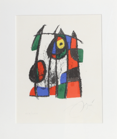 Joan MIRÓ - Lithographie signée et numeroté 2
