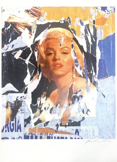 Mimmo ROTELLA - Marilyn Monroe, seridécollage 2