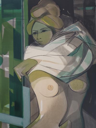Camille HILAIRE : Le Déshabillé - Lithographie originale Signée 2