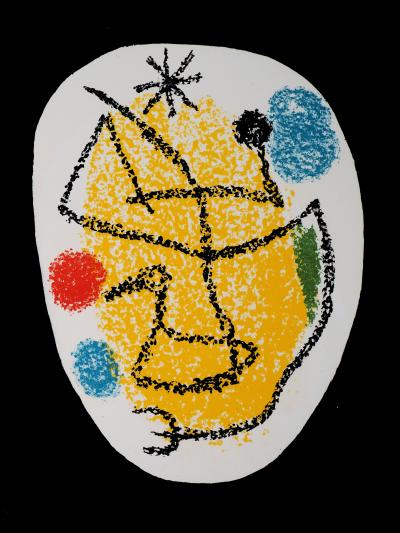 Joan MIRO - Trois poches de couleurs, 1968 - Lithographie originale 2