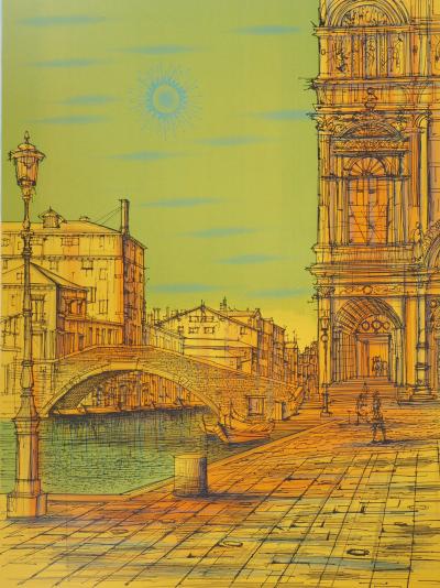 Jean CARZOU : Venise - Lithographie originale Signée 2