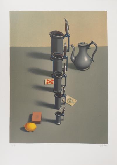 Georges ROHNER : Le citron - Lithographie originale Signée 2