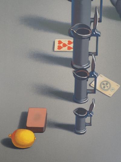 Georges ROHNER : Le citron - Lithographie originale Signée 2