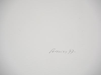 Christian FOSSIER : Empaquetage (f) - Gravure originale signée 2