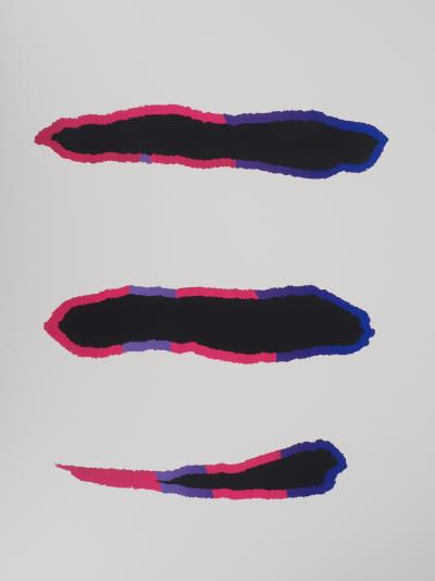 Jean de GASPARY : Trois coups de griffes - Sérigraphie Originale Signée 2