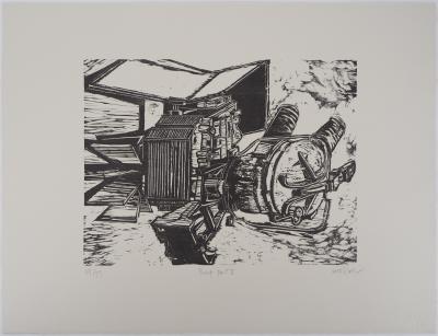 Devorah BOXER : Pump - Lithographie Originale Signée 2