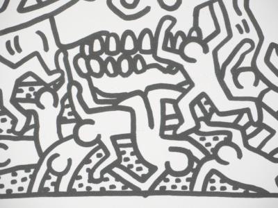 Keith HARING : Vanité au crane  - Sérigraphie Signée 2