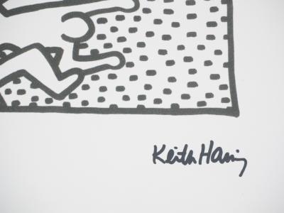 Keith HARING : Vanité au crane  - Sérigraphie Signée 2