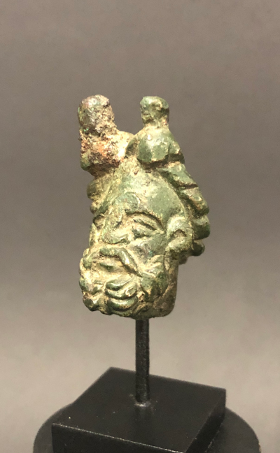 Tête de satyre, Époque romaine, 100 av. à 100 ap. J.-C 2