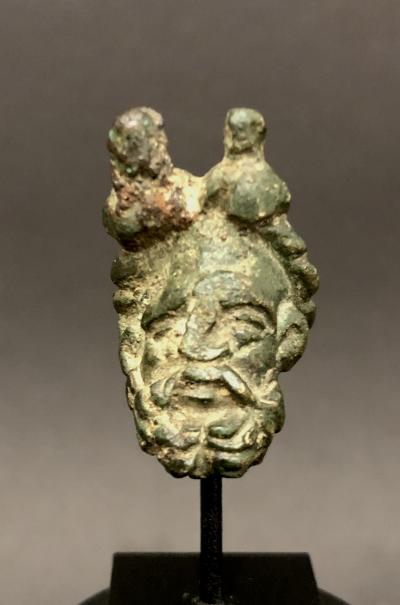 Tête de satyre, Époque romaine, 100 av. à 100 ap. J.-C 2