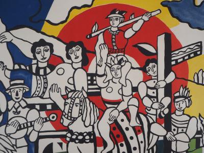 Fernand Léger : La grande parade - Lithographie signée 2