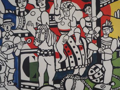 Fernand Léger : La grande parade - Lithographie signée 2