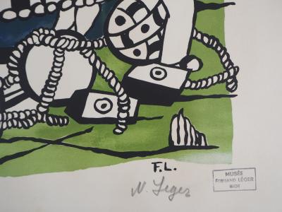 Fernand Léger : La grande parade - Lithographie signée 2