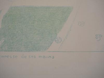 Maurice Denis : Amour, La caresse de ses mains - Lithographie originale signée 2
